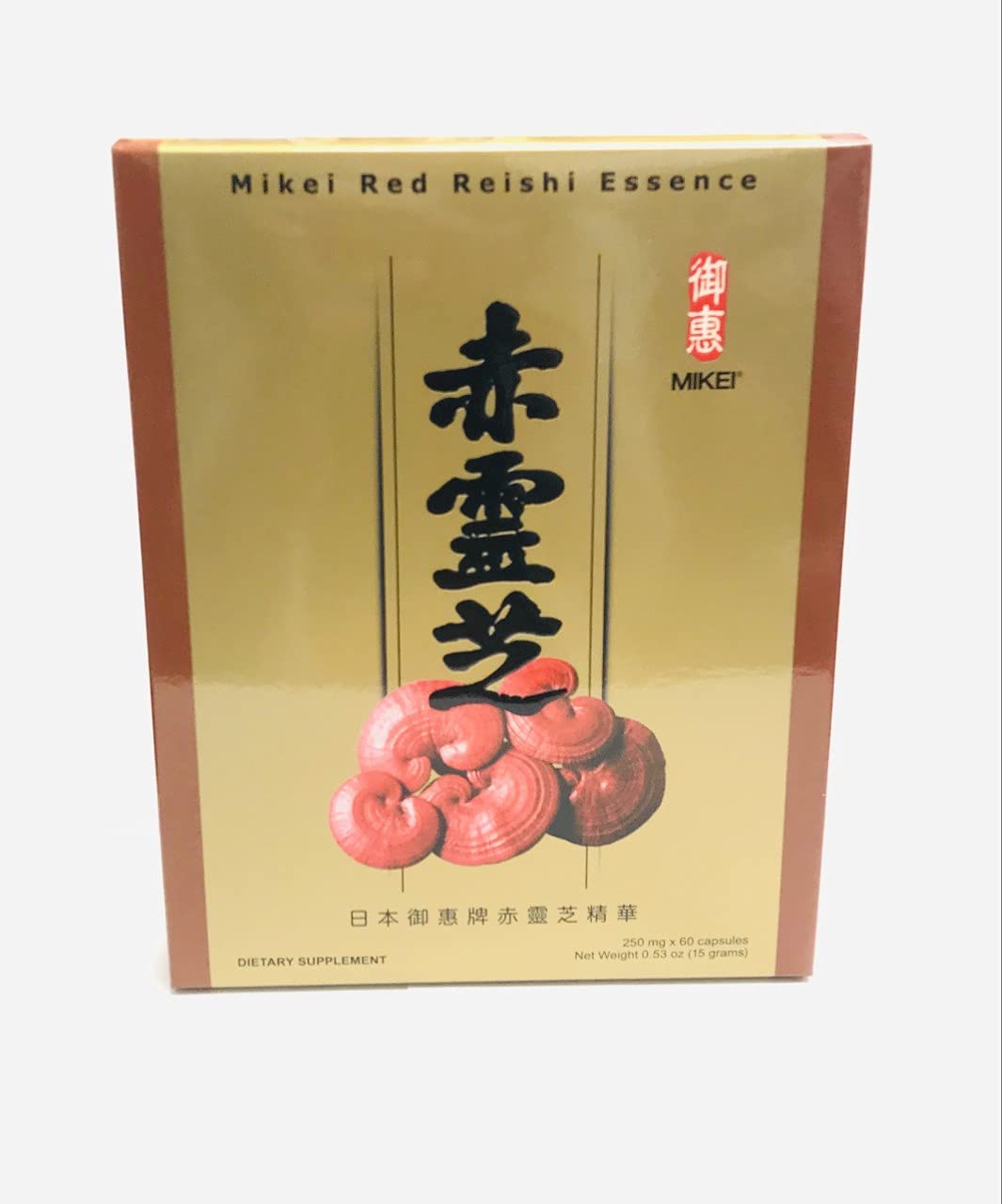 Amazon.com: Mikei Red Reishi Essence 60 Capsules Ganoderma Lucidum